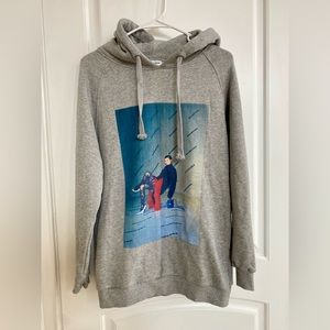 Balenciaga French terry unisex hoodie